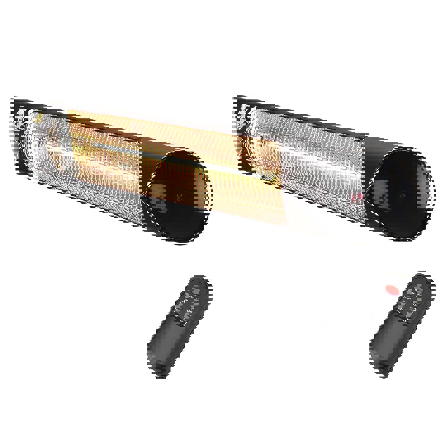 Briza Patio Heater - Large Infrared Heater for Indoor and Outdoor Use, 1500W, Ceiling/Wall Mount