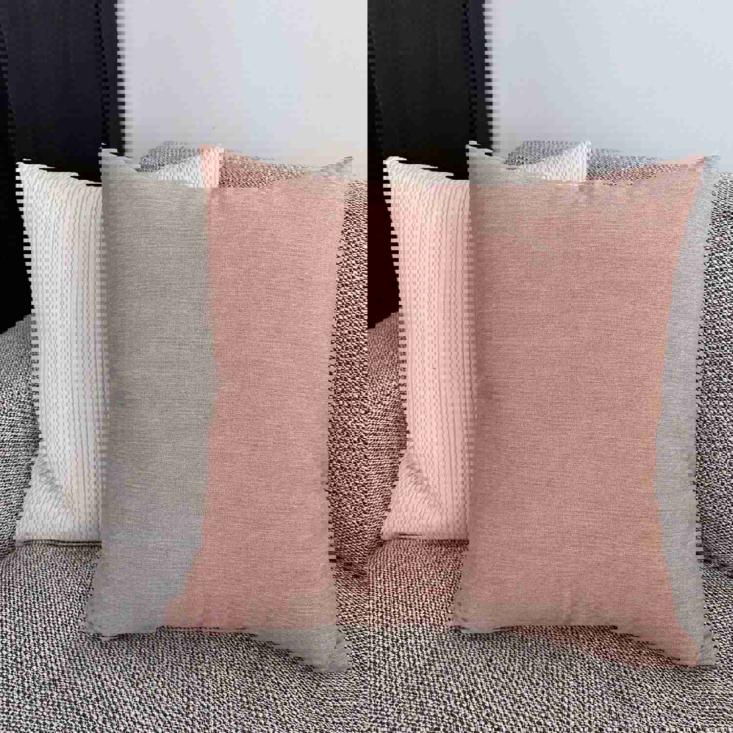 Seashell Pink Indoor/Outdoor Pillow Cover