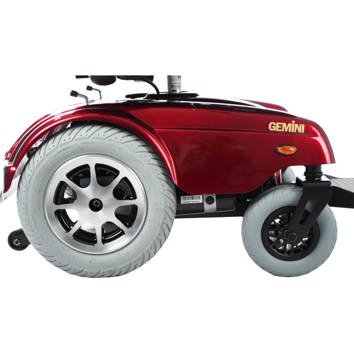 Merits Health Gemini Power Wheelchair With Seat Lift P3011 - Heavy Duty & Power Elevating Seat