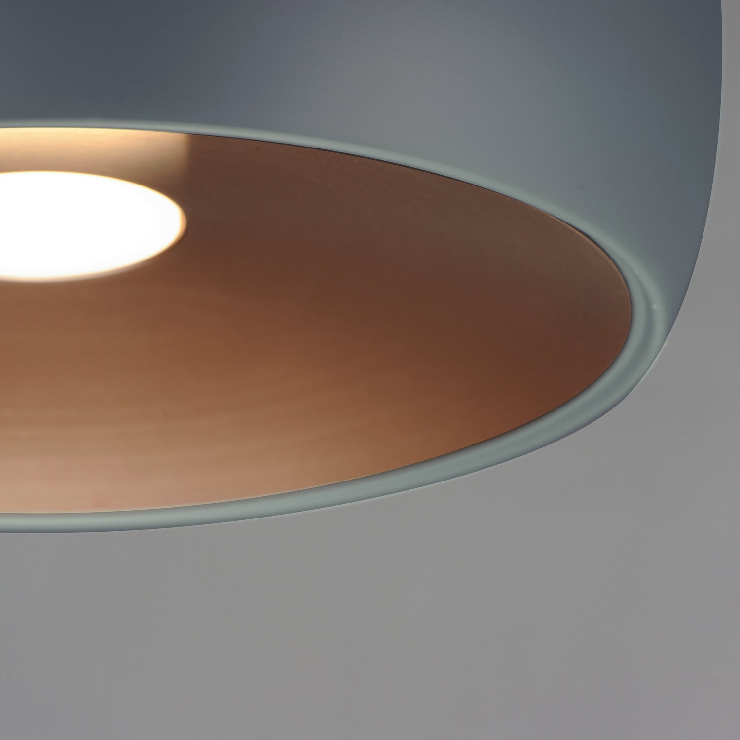 ET2 E24926-DGCOF Palla LED Pendant in Dark Grey / Coffee