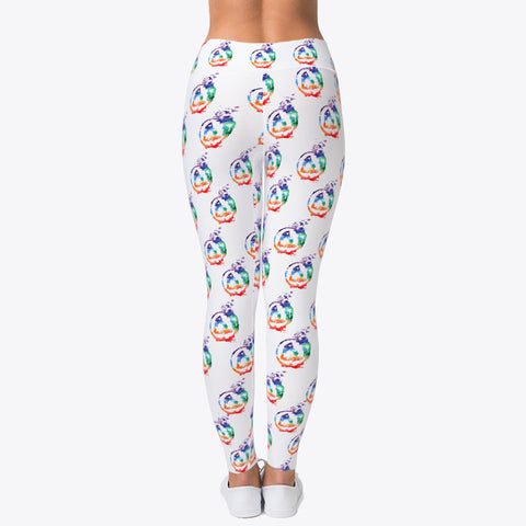 CUSTOMIZED YOGA TRENDY ART DESIGNER LEGGINGS