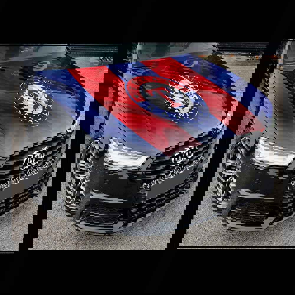 Texas Rangers Itasha Car Vinyl Hood Wrap Decal Sticker