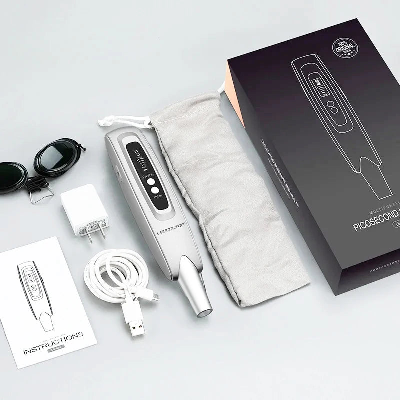 LESCOLTON LS-831/LS-830 Facial Skin Care Tools for Moles, Tattoos, Blackheads, and Skin Tags Removal