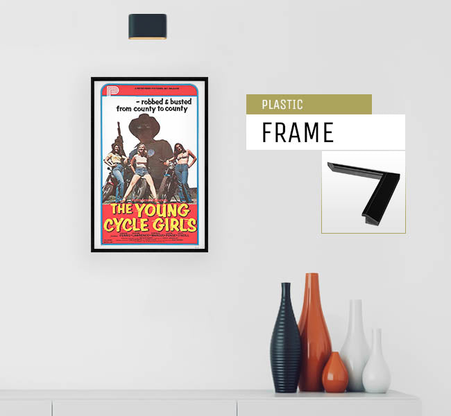 Young Cycle Girls - 11 x 17 Movie Poster (Reprint, 1977)