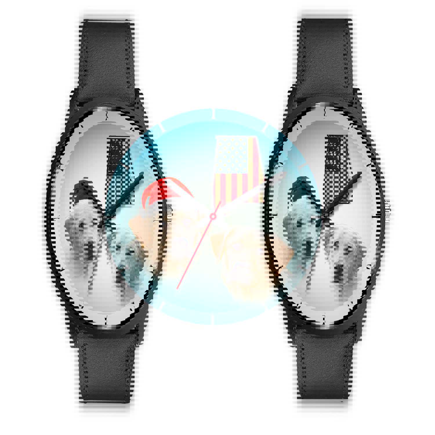Labrador Retriever Alabama Christmas Special Wrist Watch