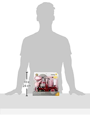 Healthcare Grooming Kit for Baby Girl - 25 Pieces Set with Deluxe Zippered Case