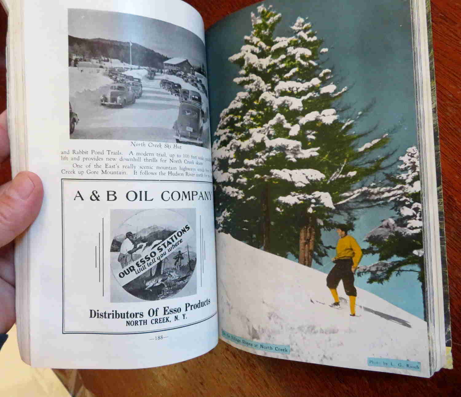 Adirondack Guide New York 1947 Illustrated Travel Guide Local History Book