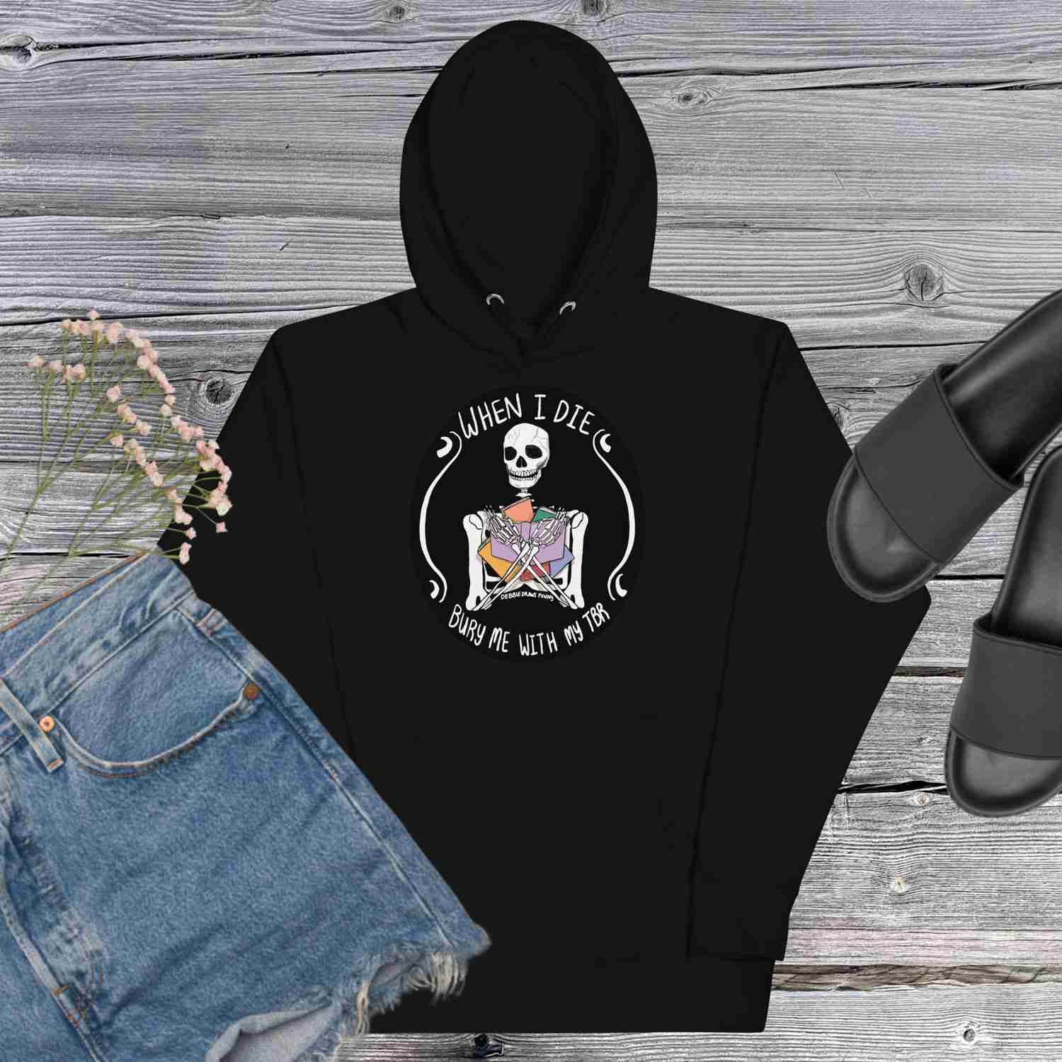 Bury Me with my TBR Hoodie - Book Lovers Gift - More Colors Available