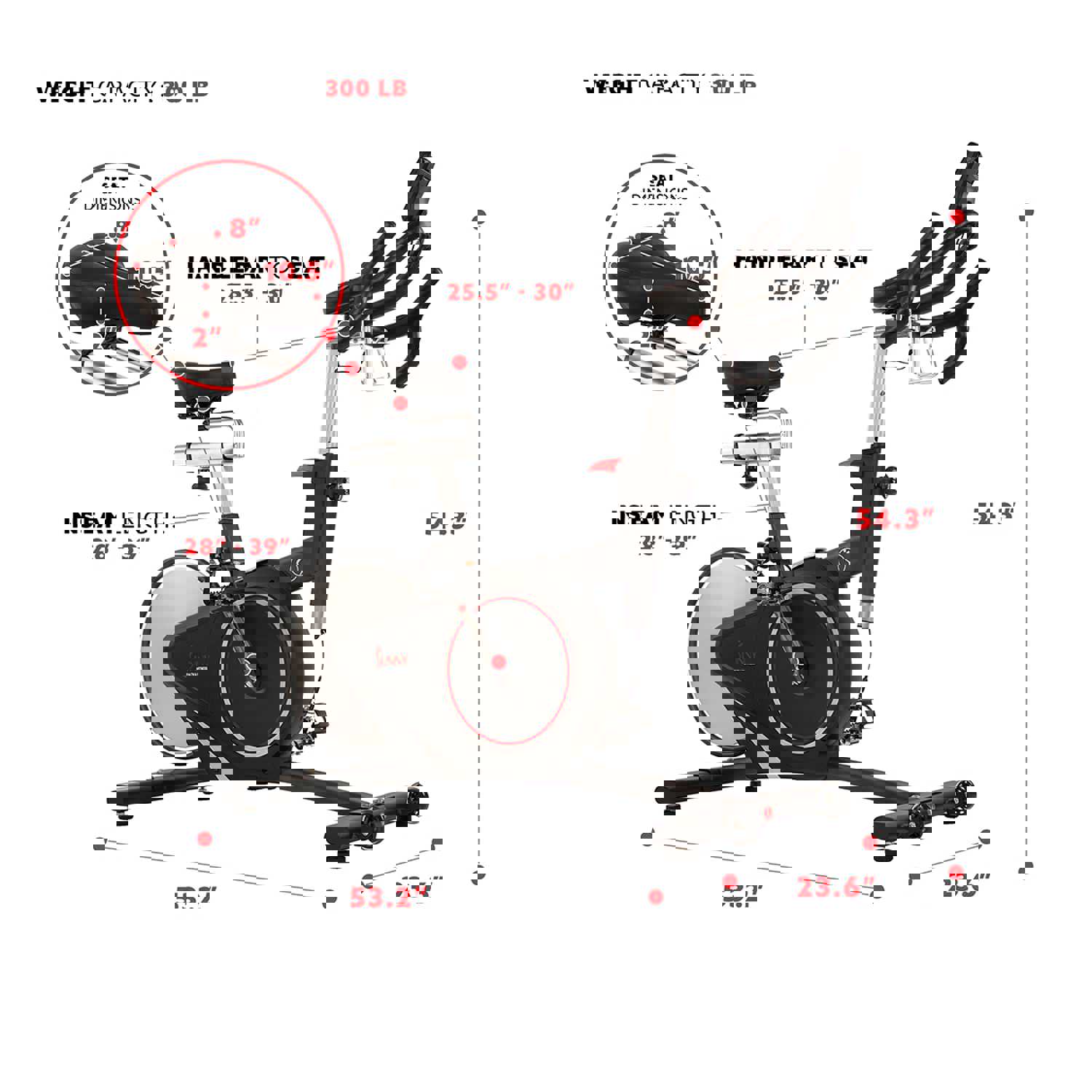 Sunny Health & Fitness Belt Drive Magnetic Indoor Cycling Bike
