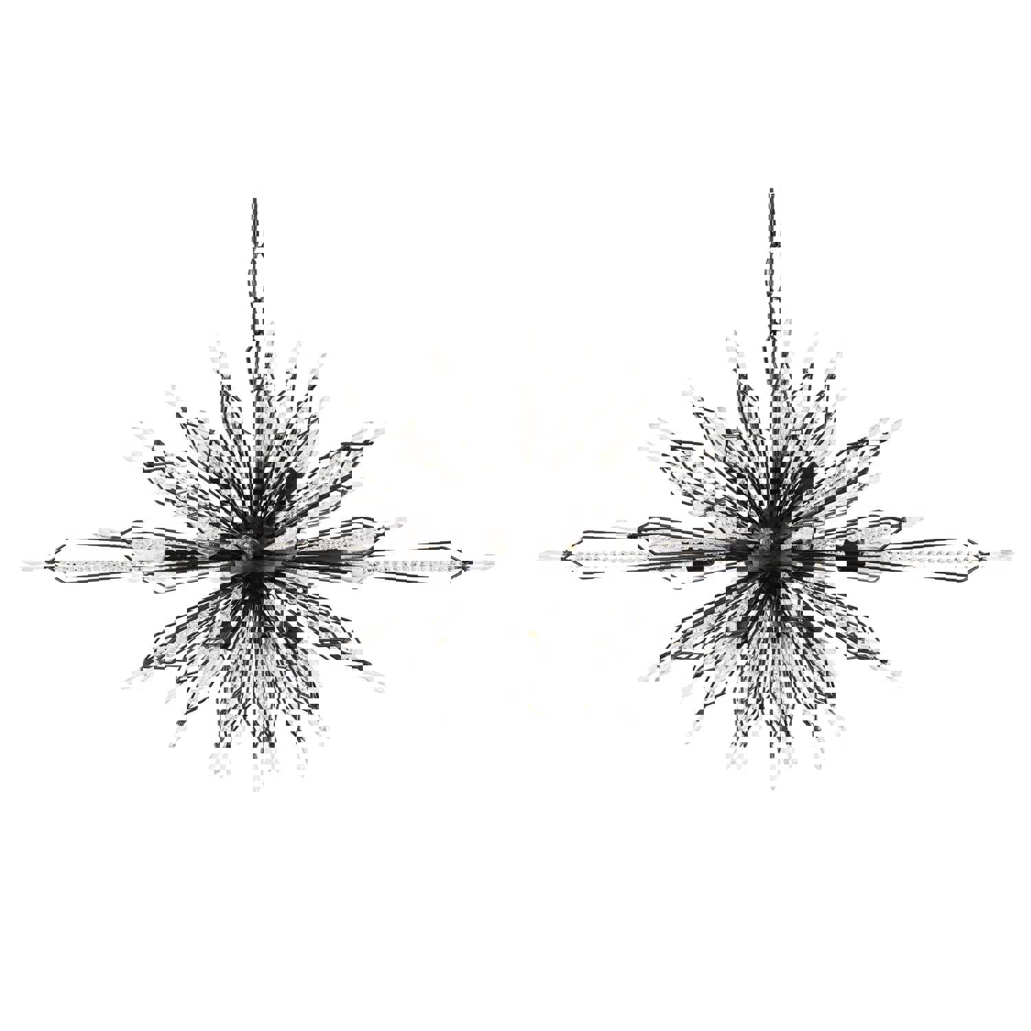 Orbital 20-Lt Oval Linear Pendant - Carbon