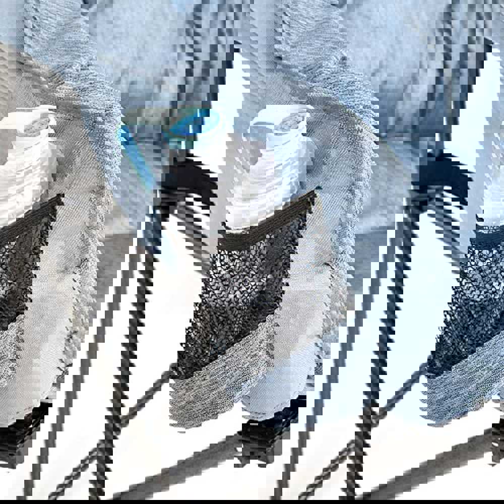 MacSports Heated Cushion Folding Lounge Chair for Patio, Camping, and Outdoor Activities - Teal