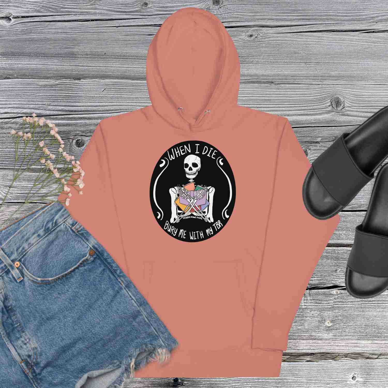 Bury Me with my TBR Hoodie - Book Lovers Gift - More Colors Available