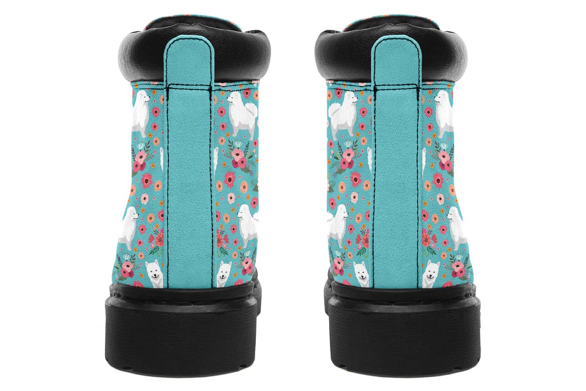 Samoyed Flower Classic Vibe Boots