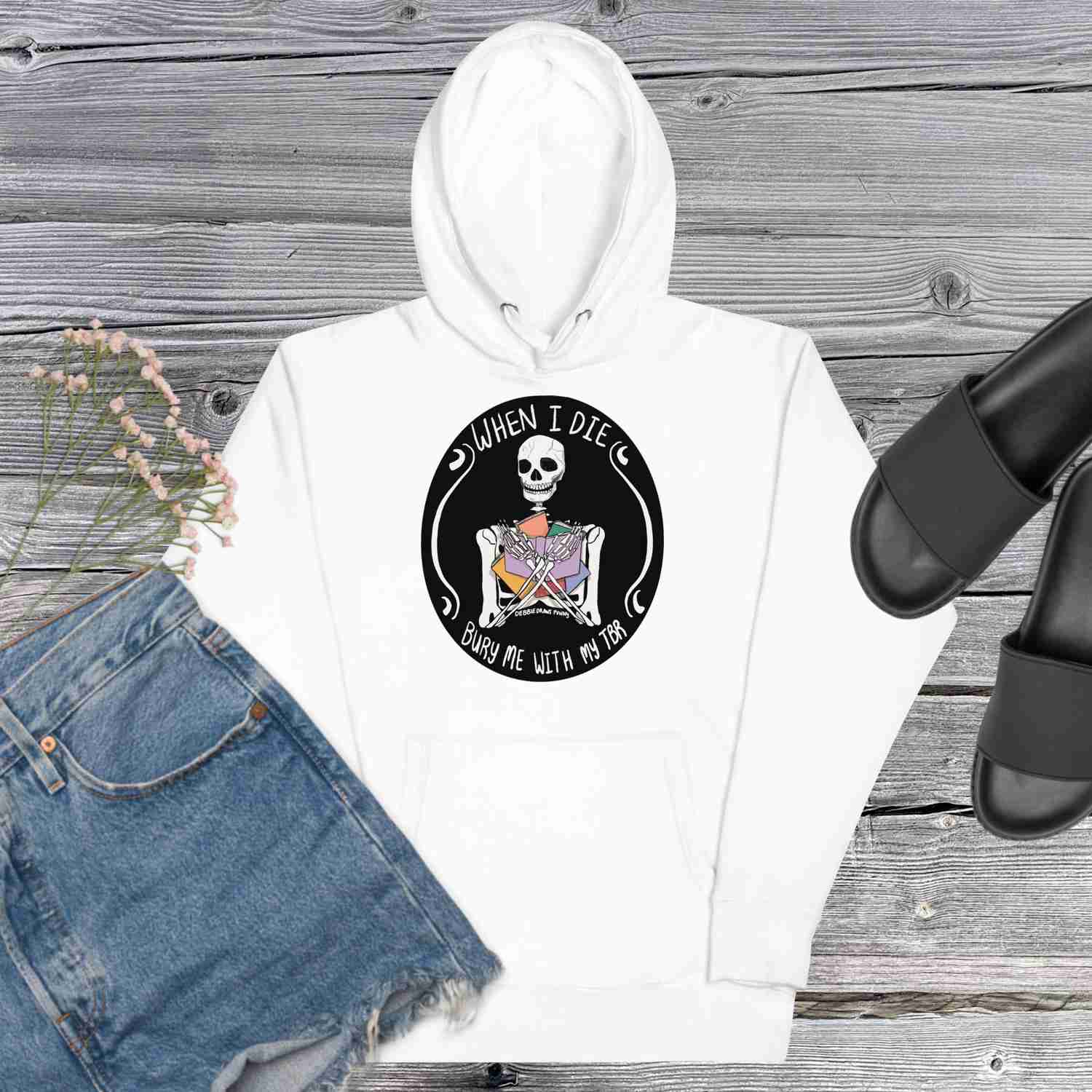 Bury Me with my TBR Hoodie - Book Lovers Gift - More Colors Available