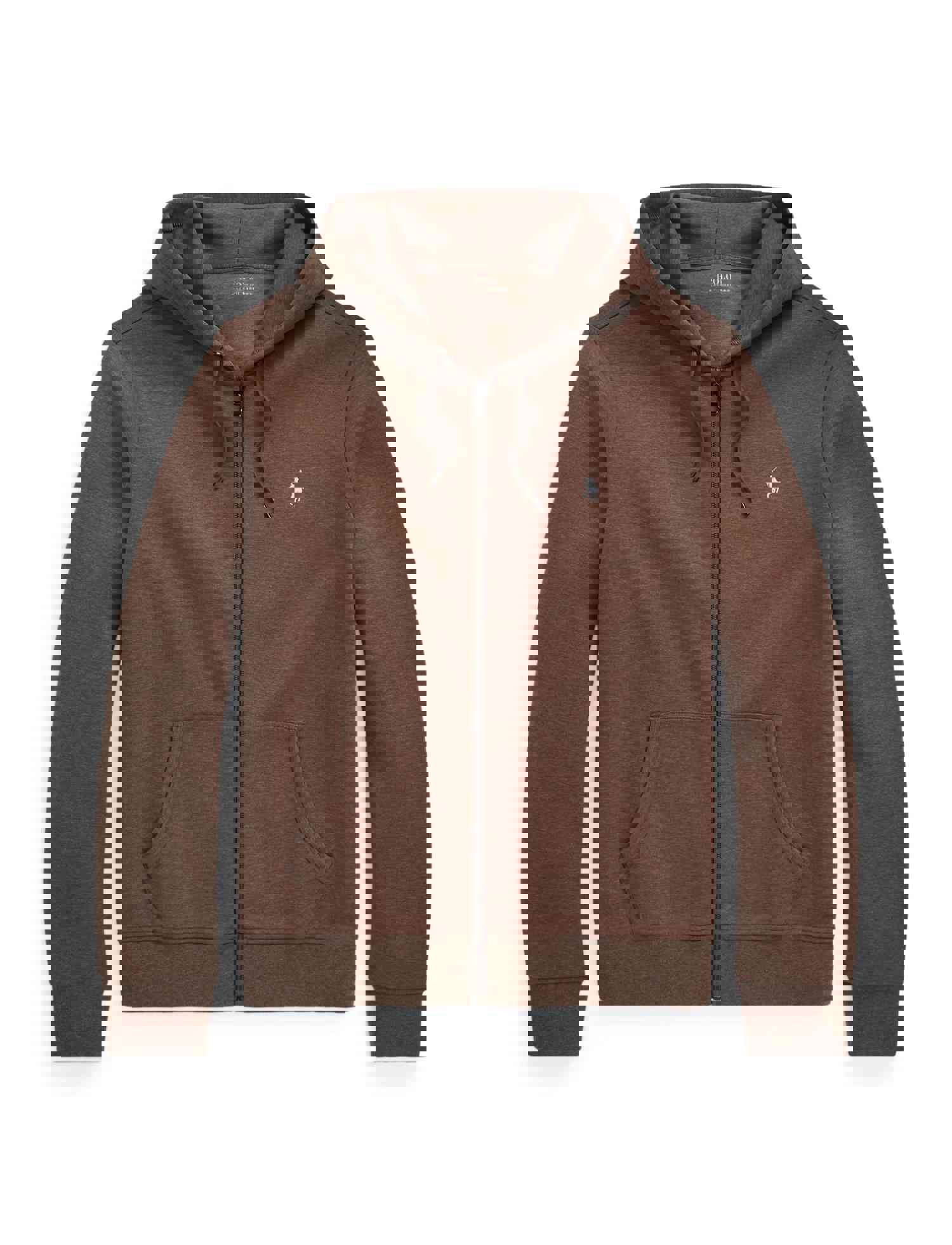 Polo Ralph Lauren Mens Hoodie - Double Knit Full Zip Hoodie