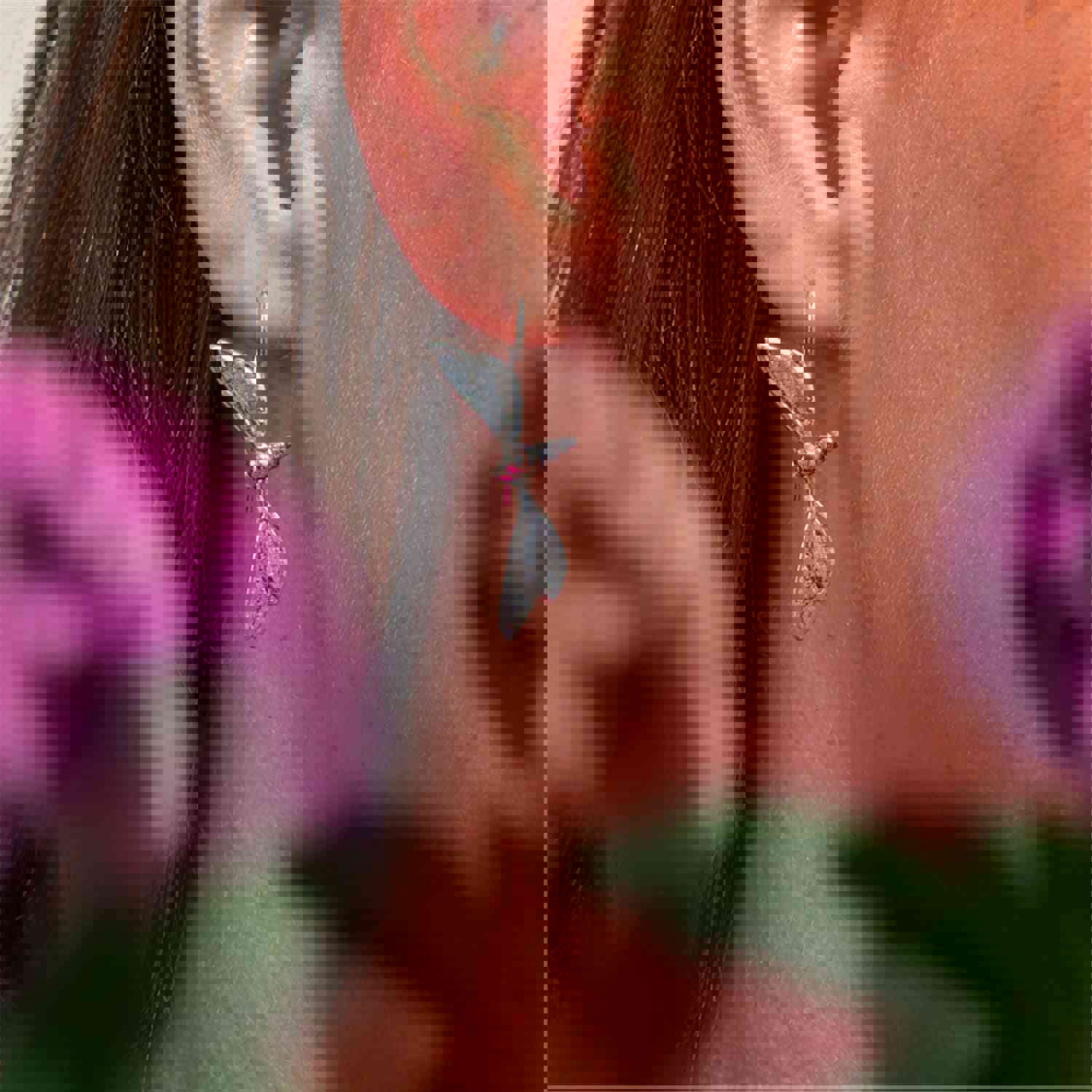 Dragonfly Earring Pendants - Elegant and Unique Jewelry