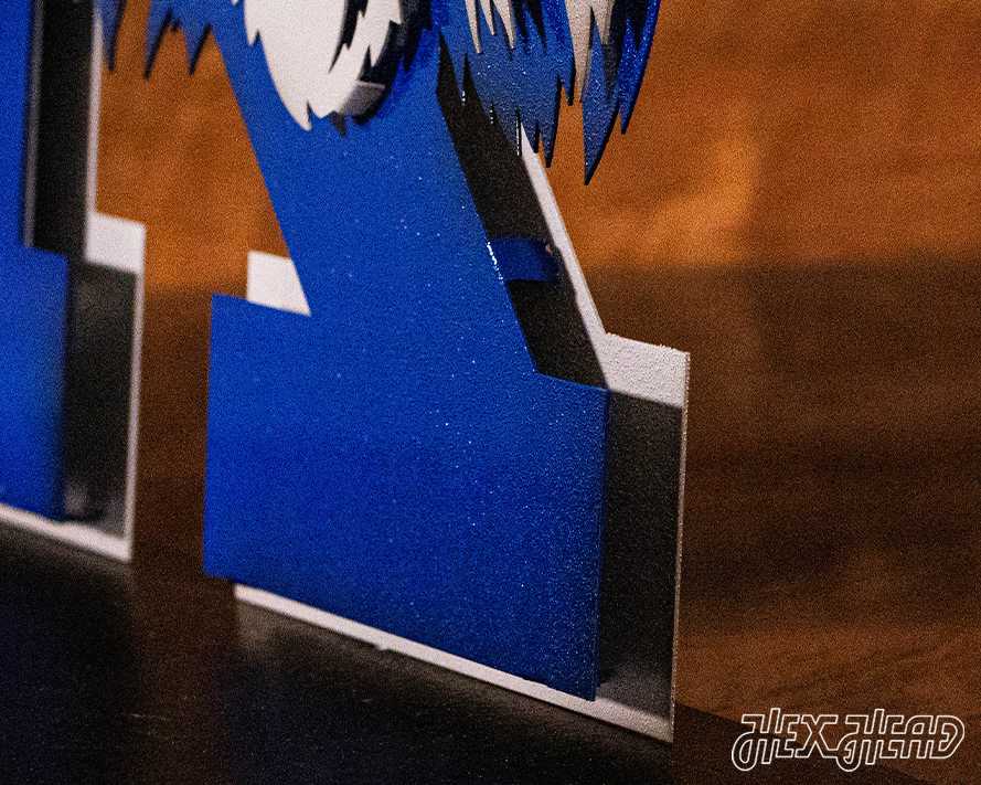 Kentucky Wildcats OUT of the VAULT, Vintage 70s Power K 3D Metal Wall Art