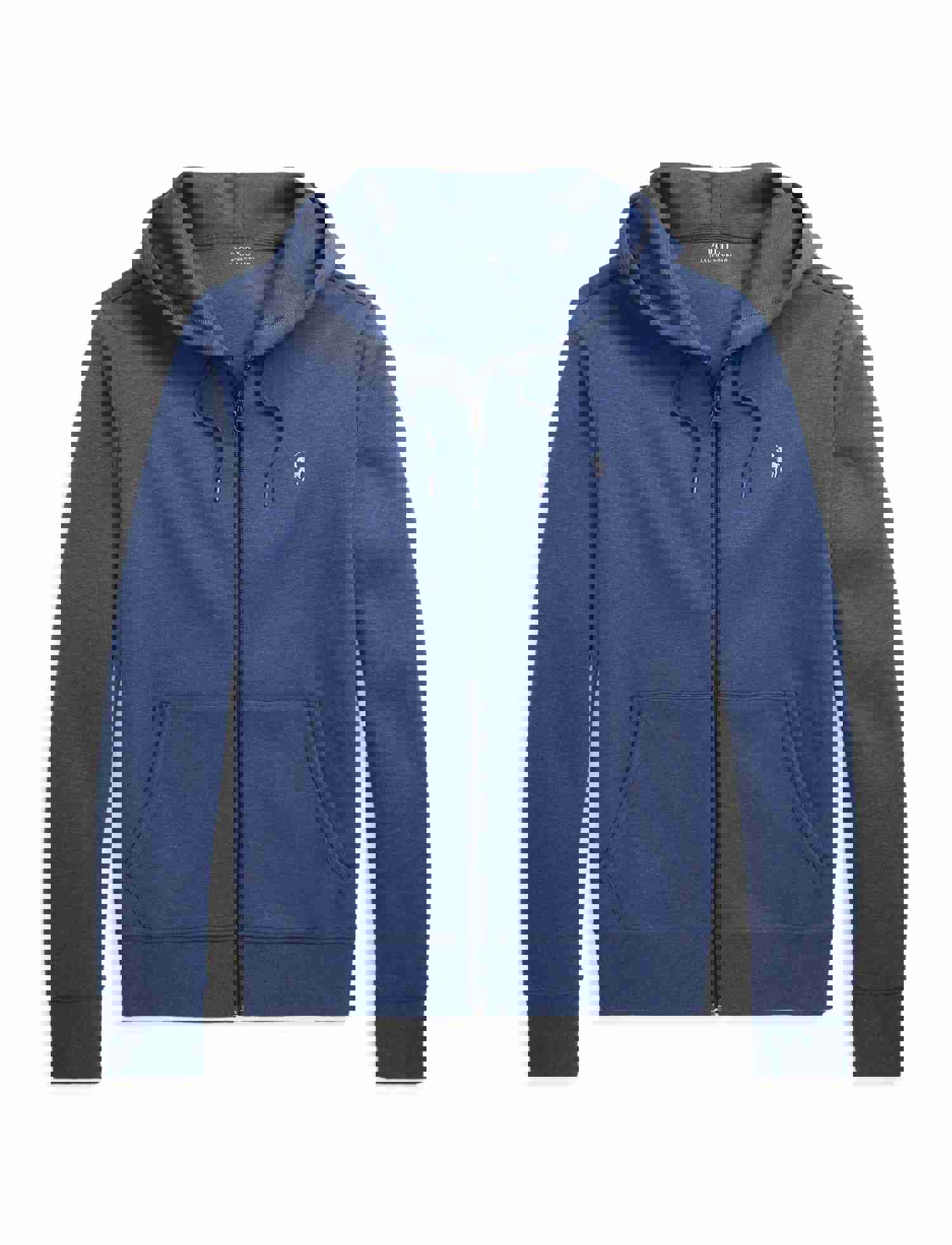 Polo Ralph Lauren Mens Hoodie - Double Knit Full Zip Hoodie