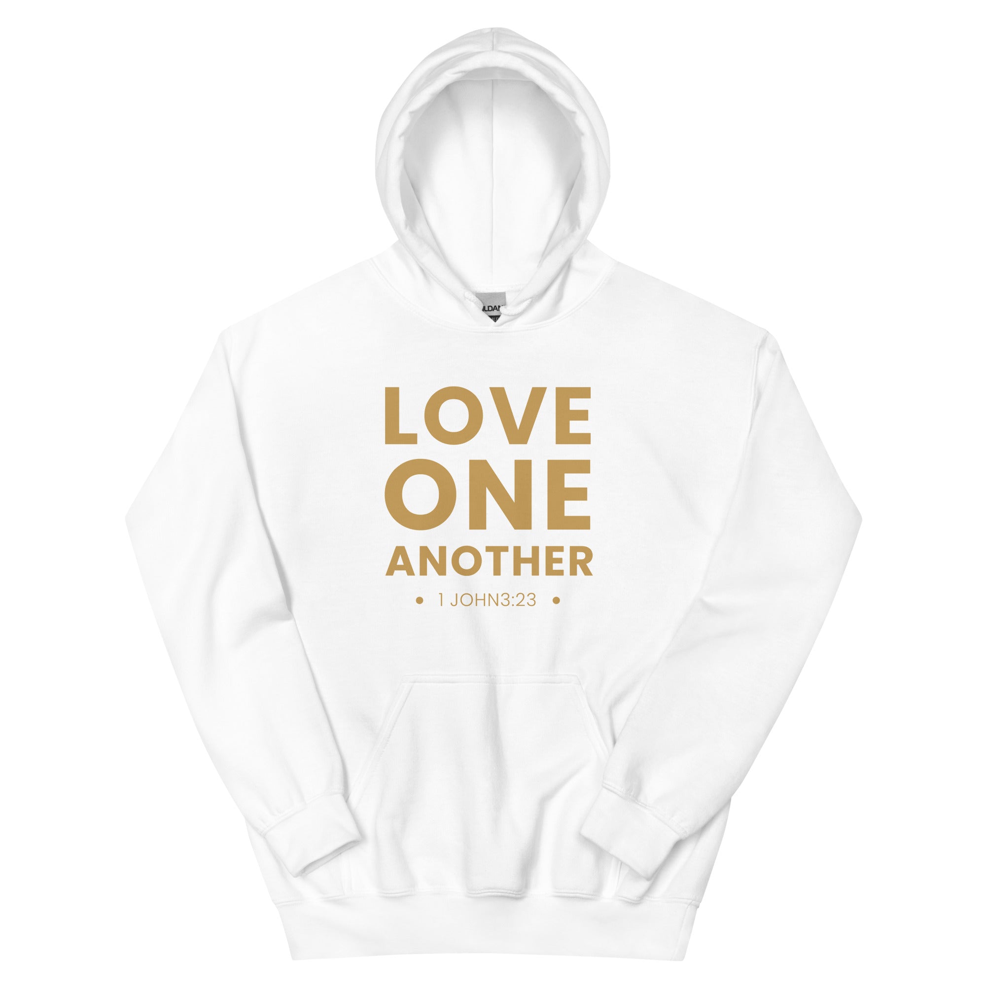 F&H Christian Love One Another Mens Hoodie
