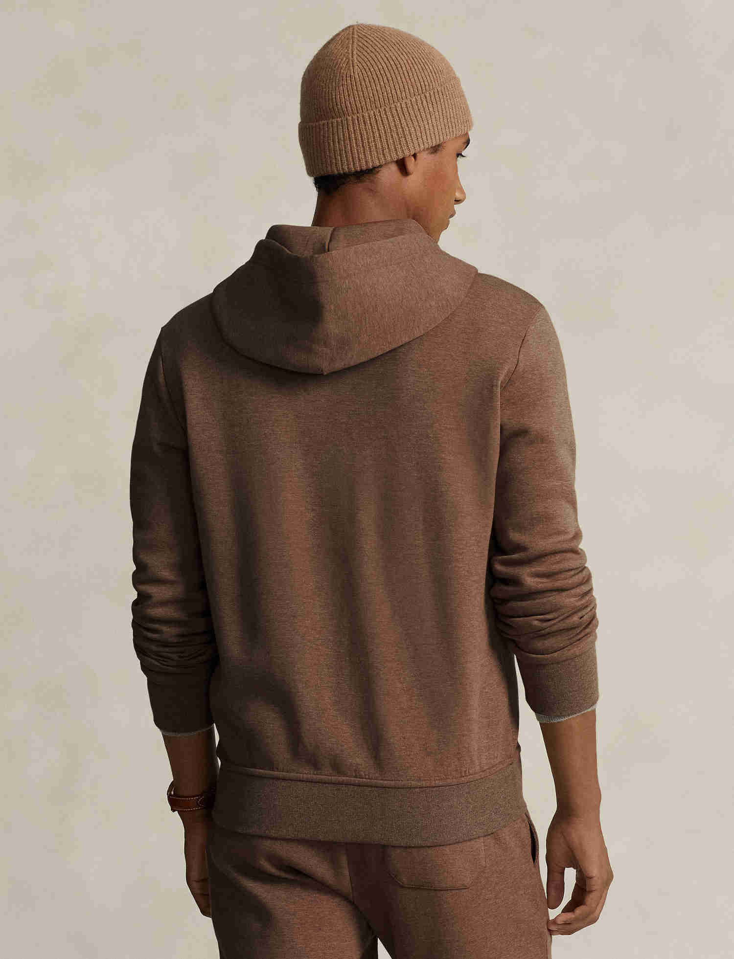 Polo Ralph Lauren Mens Hoodie - Double Knit Full Zip Hoodie