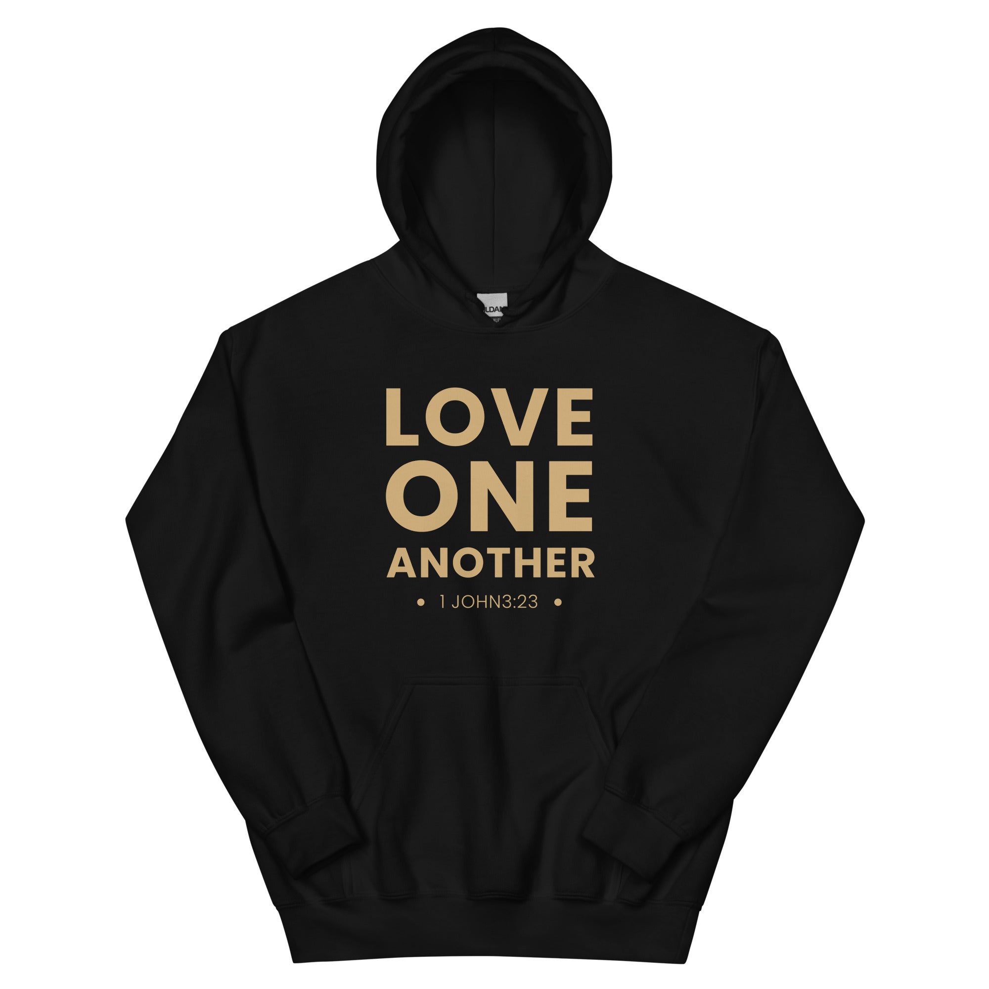 F&H Christian Love One Another Mens Hoodie