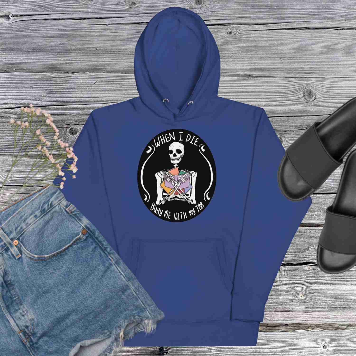 Bury Me with my TBR Hoodie - Book Lovers Gift - More Colors Available