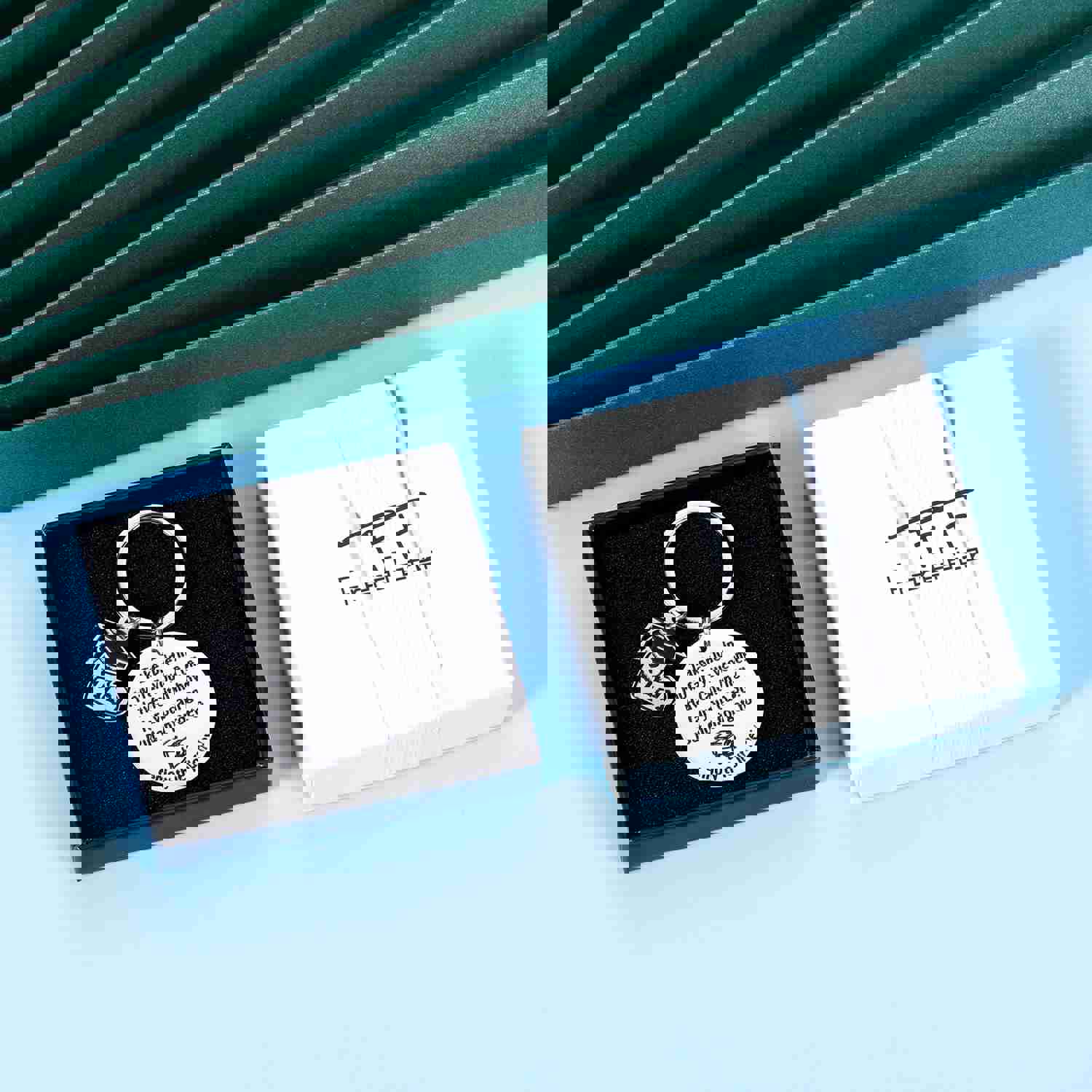 Inspirational Graduation Keychain for 2021 Graduates - Motivational Gift for Students, Nurses, and More