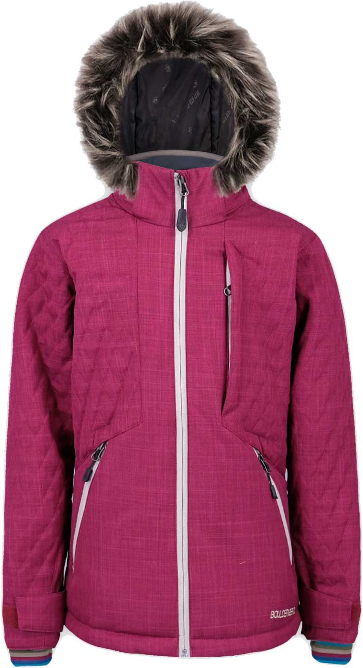 Boulder Gear Juniors Girls Spruce Insulated Jacket - Modern & Chic Outdoor Wear