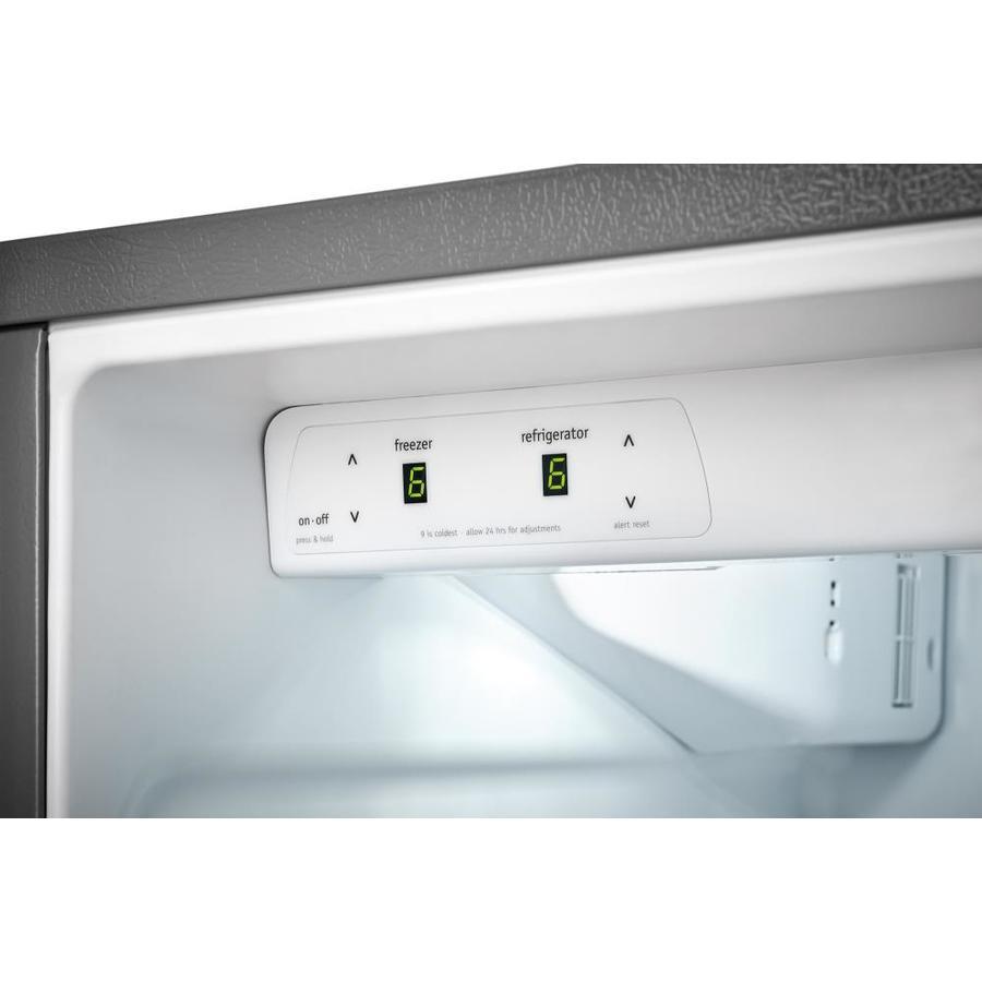 Frigidaire 22-cu ft Side-by-Side Refrigerator with Ice Maker (EasyCare Stainless Steel)