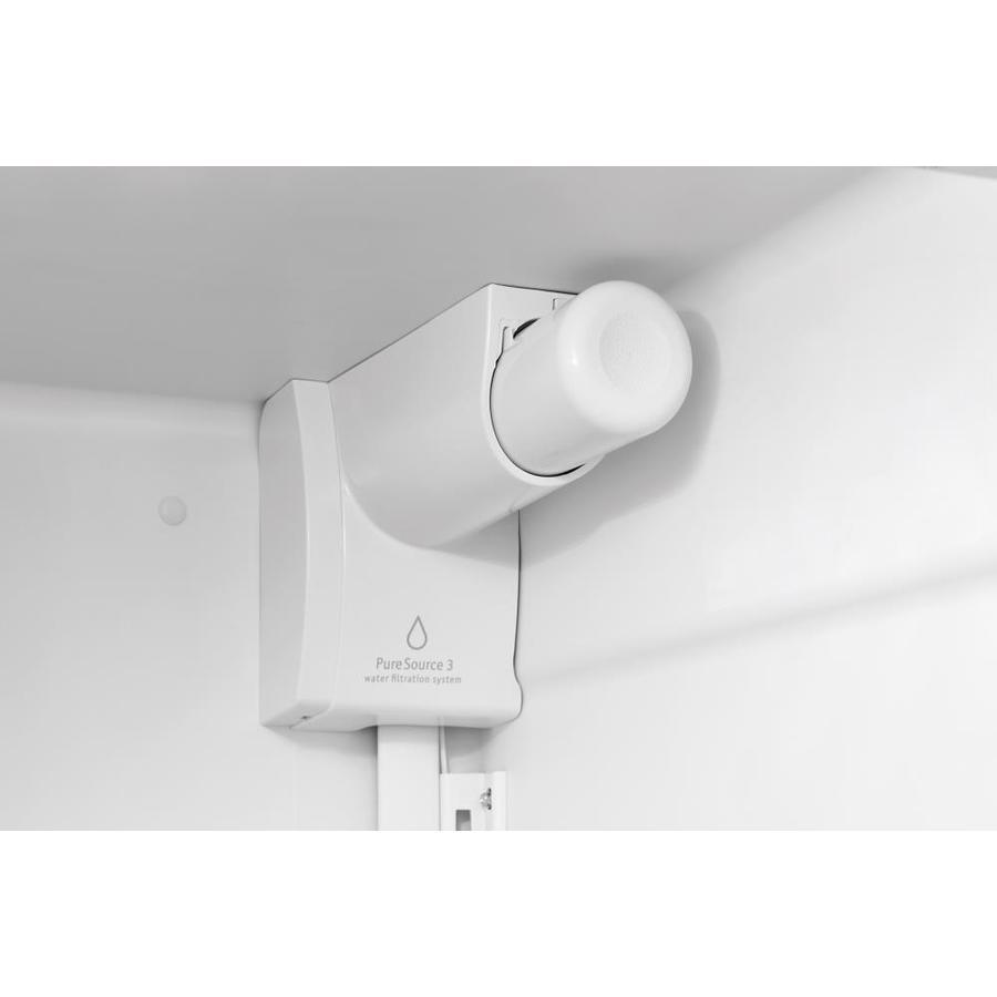 Frigidaire 22-cu ft Side-by-Side Refrigerator with Ice Maker (EasyCare Stainless Steel)