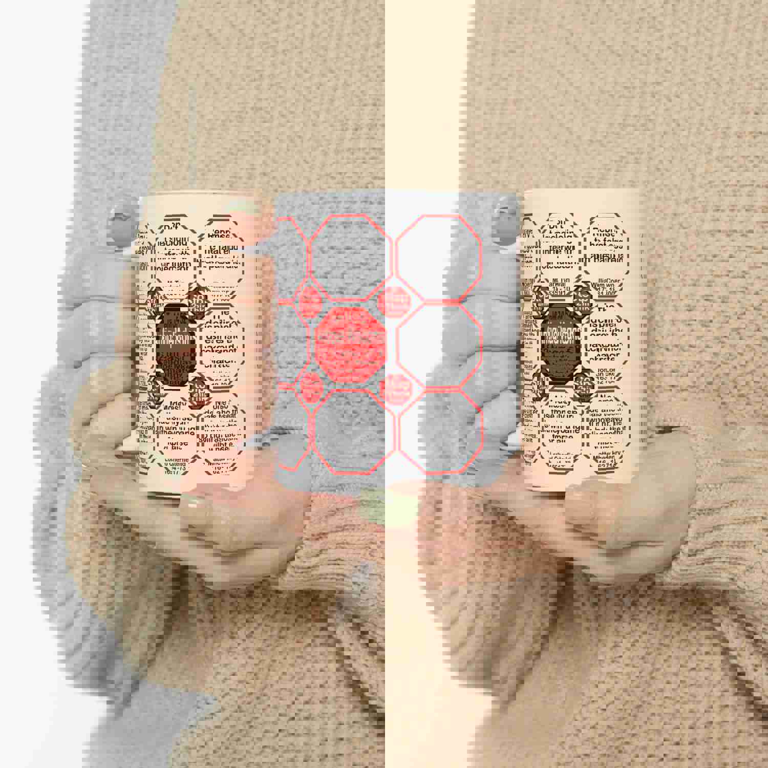 Team 14 of 52 Teams That Make Humanity Great! Drink Wisely in Mug Wisdoms Ceramic 11oz Cup