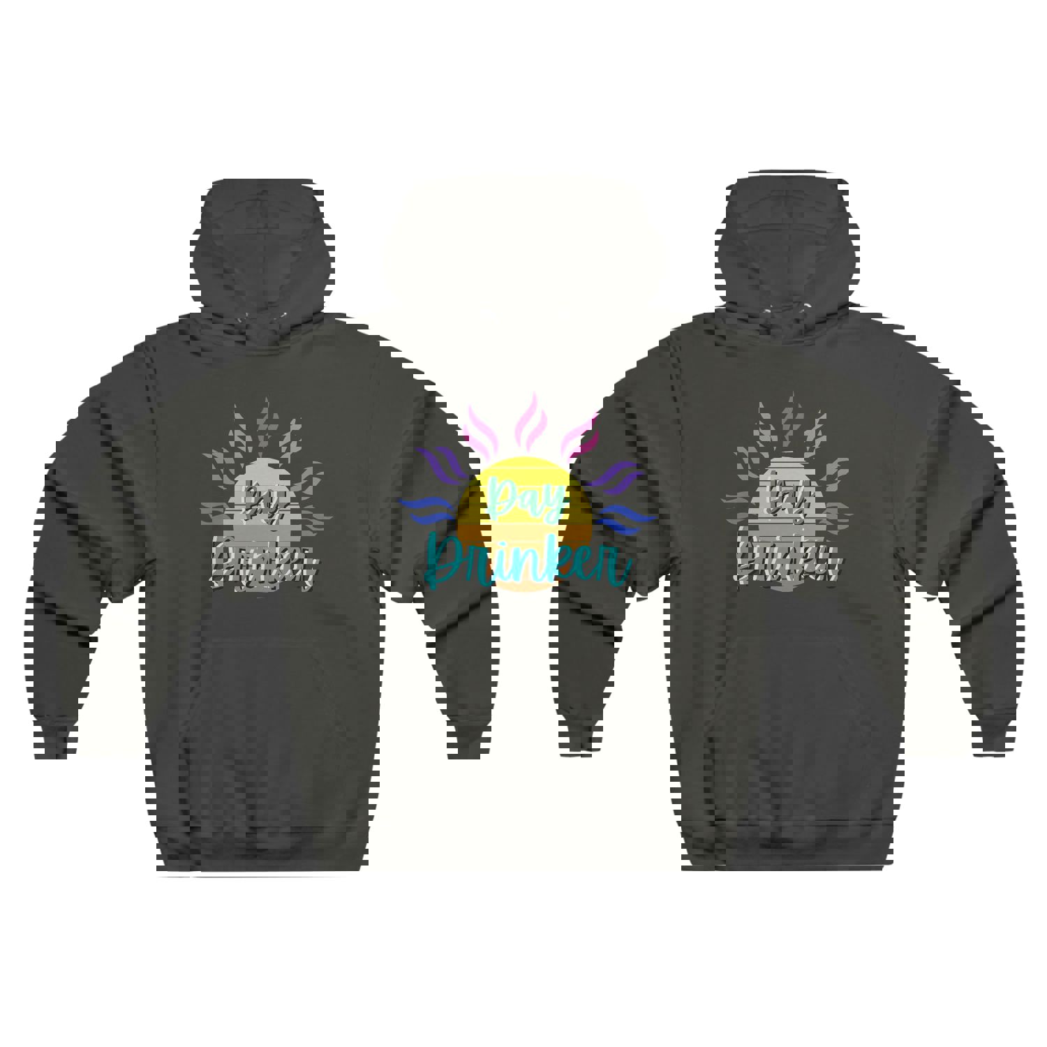 Day Drinker Hoodie - Soft Cotton & Polyester Blend