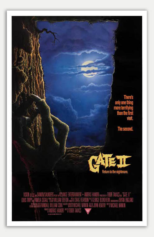 Gate II - 11 x 17 Movie Poster (Reprint, 1991)