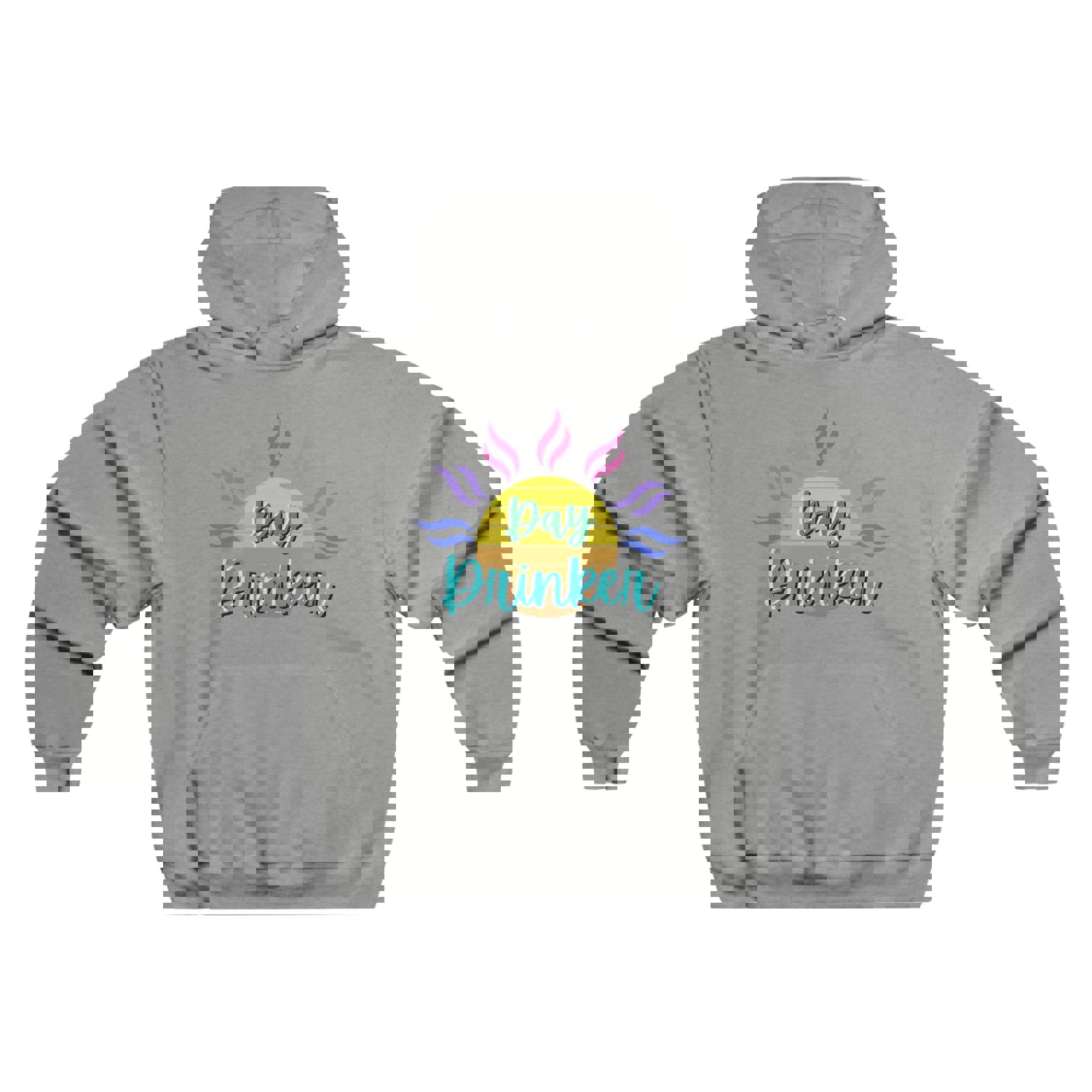 Day Drinker Hoodie - Soft Cotton & Polyester Blend