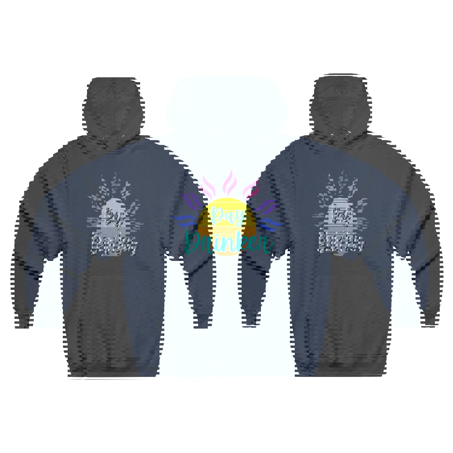 Day Drinker Hoodie - Soft Cotton & Polyester Blend