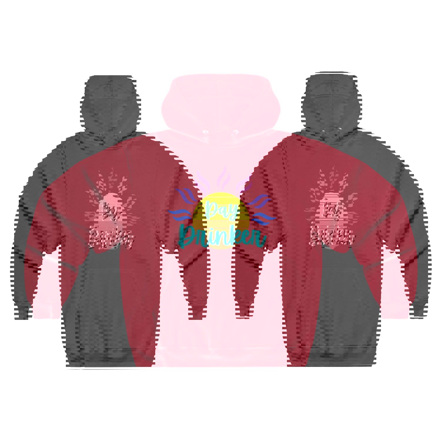 Day Drinker Hoodie - Soft Cotton & Polyester Blend