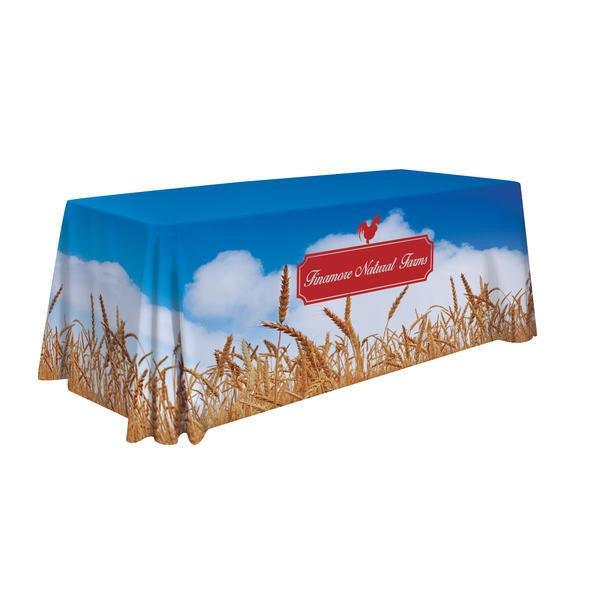 5 Custom Printed Deluxe Table Throw - All Over Print