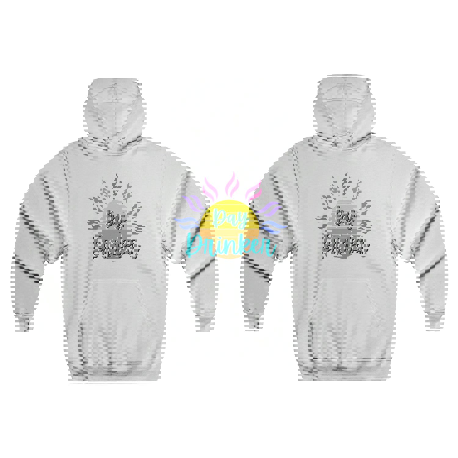 Day Drinker Hoodie - Soft Cotton & Polyester Blend