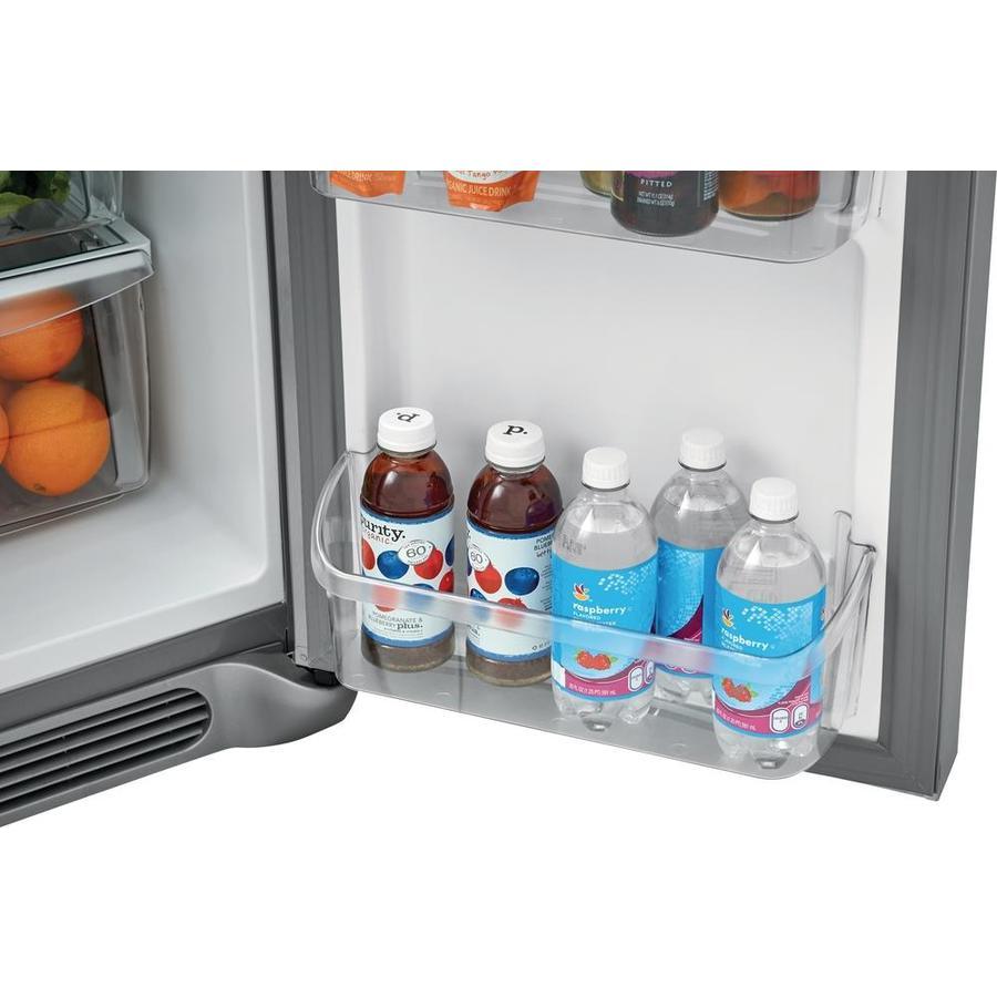 Frigidaire 22-cu ft Side-by-Side Refrigerator with Ice Maker (EasyCare Stainless Steel)