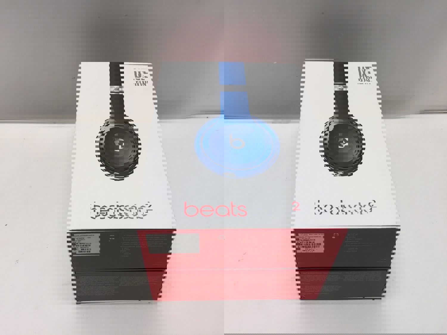 Beats by Dr. Dre Solo2 B0518 Luxe Edition Over the Ear Headphones - Blue, NOB