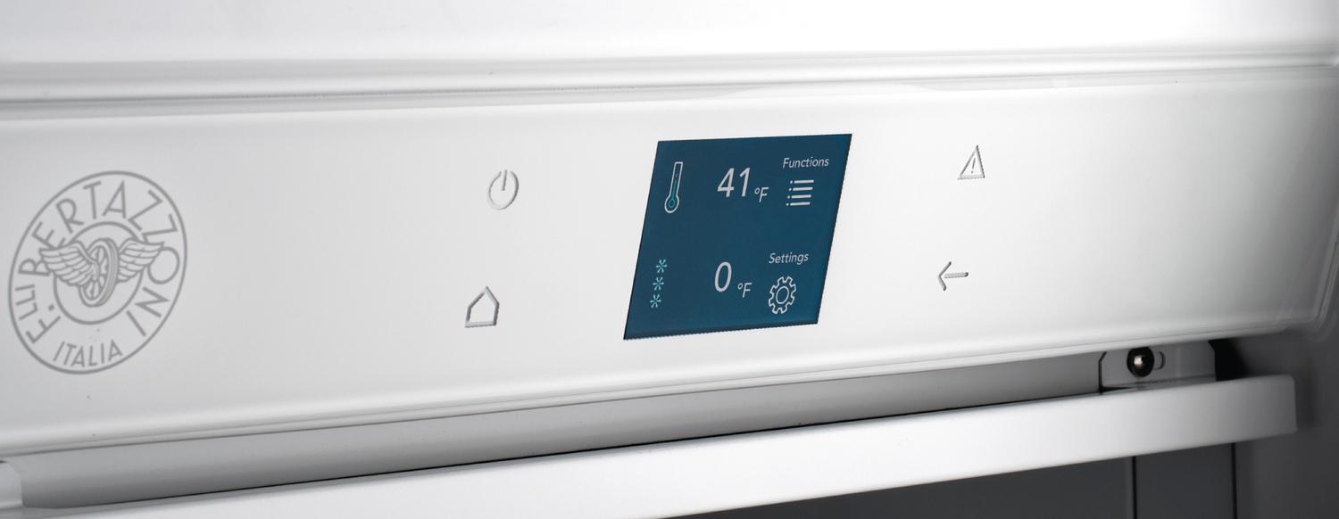 Bertazzoni REF36BMBIPRT 36 Inch Built-In Bottom Mount Refrigerator With Ice Maker, Panel Ready