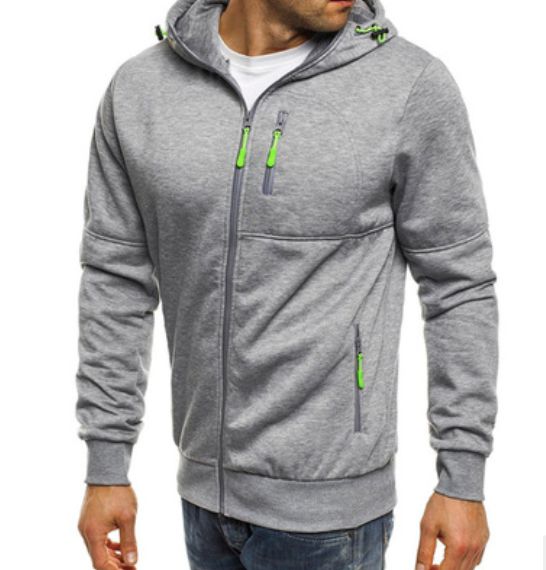 Men's Cotton Hoodie Casual Jacket