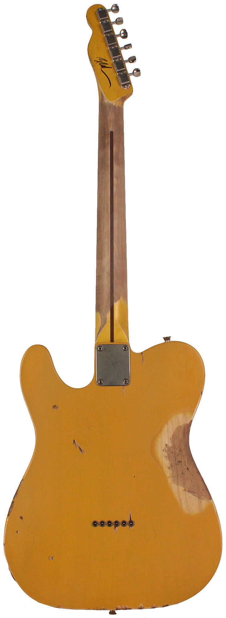 Nash T-52 Guitar, Butterscotch Blonde, Heavy Aging