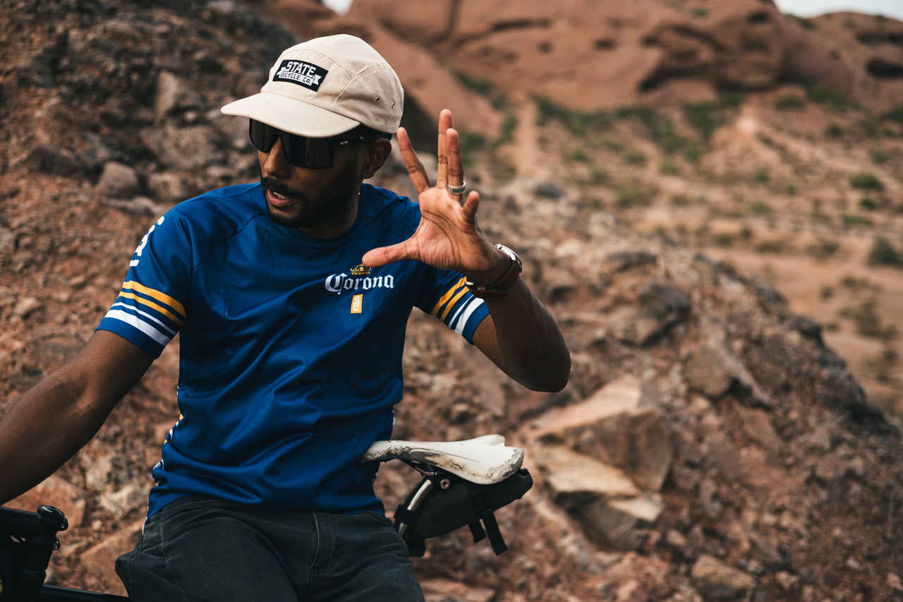 State Bicycle Co. x Corona - All-Road Jersey / Tech-T - Sustainable Cycling Apparel