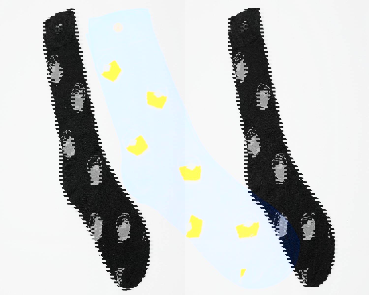 Vintage Gentlemen 5 Pair Pack Of Unique Socks