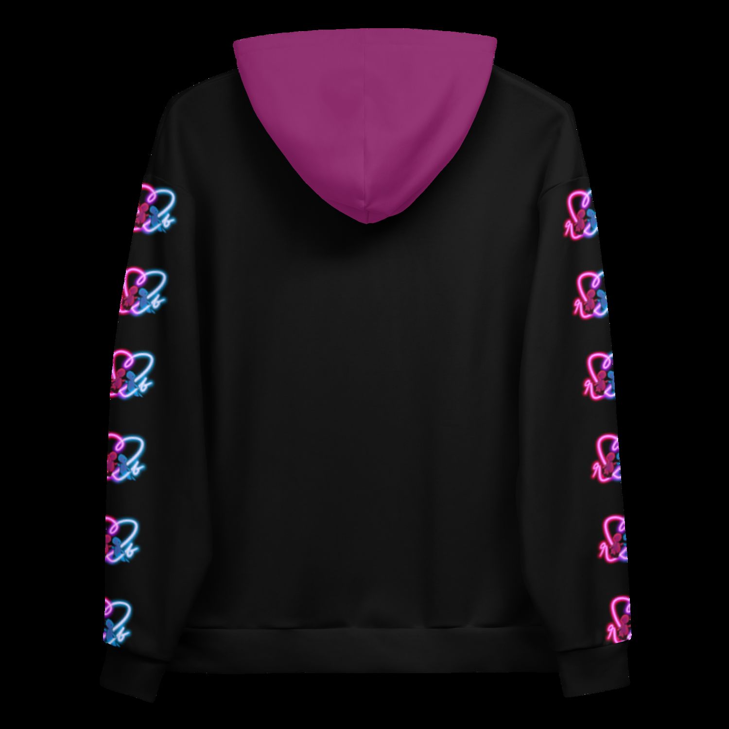 Red and Blue Neon Hoodie