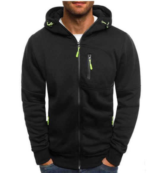 Men's Cotton Hoodie Casual Jacket