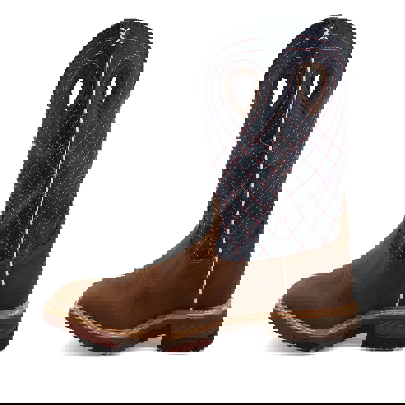 Twisted X Mens 12 Western Work Boot - Waterproof & Comfortable