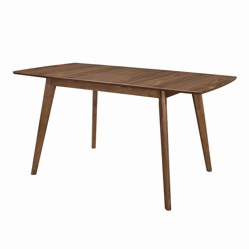 Alfredo Rectangular Dining Table in Natural Walnut