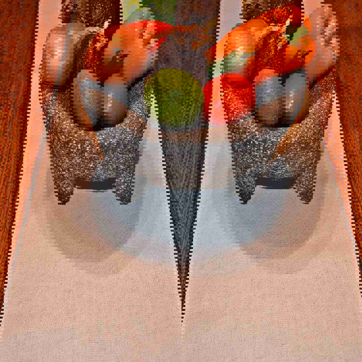 White 13 x 108 Havana Table Runner with Square Ends